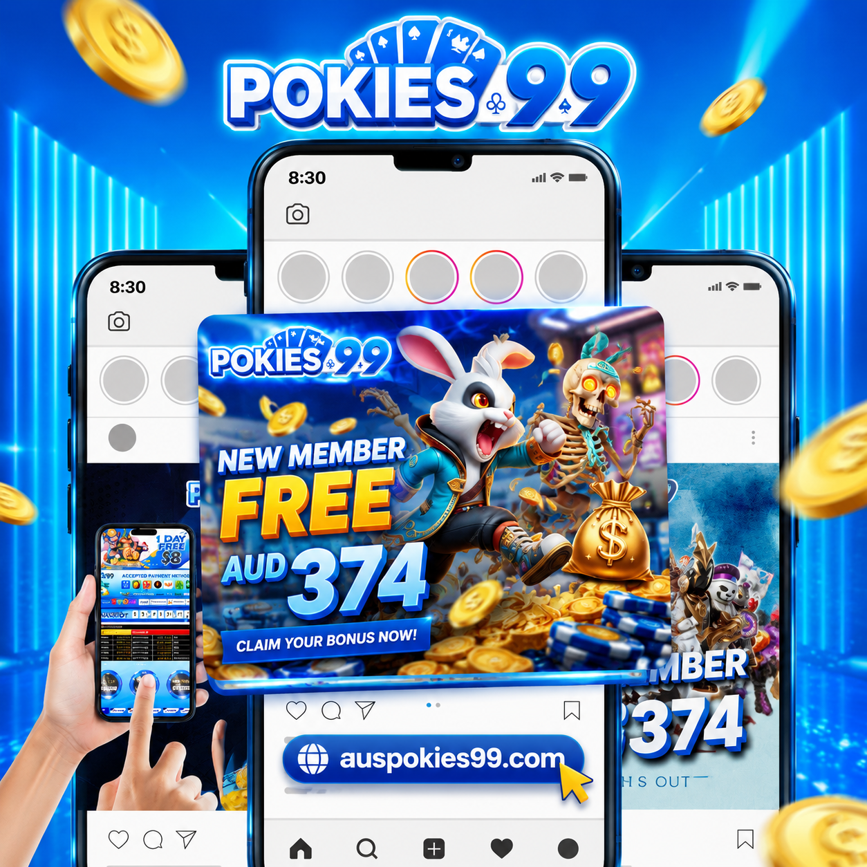 POKIES99 casino provider mobile promotion